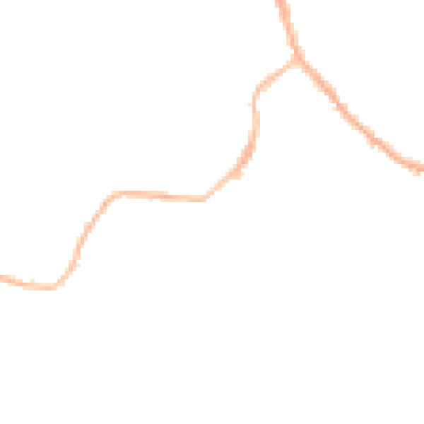 Night-time road noise heatmap for WF15 7BT