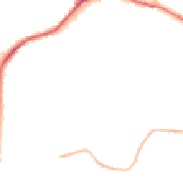 Night-time road noise heatmap for WF15 7DZ