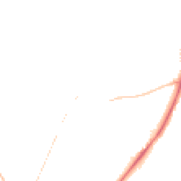 Night-time road noise heatmap for WF15 7LT