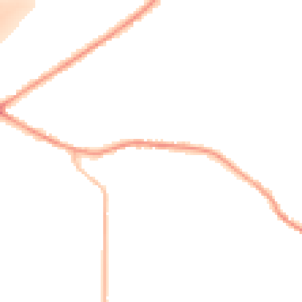 Night-time road noise heatmap for WF15 8HP