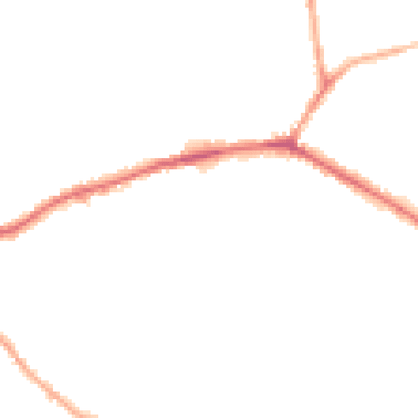 Night-time road noise heatmap for WF16 0BQ