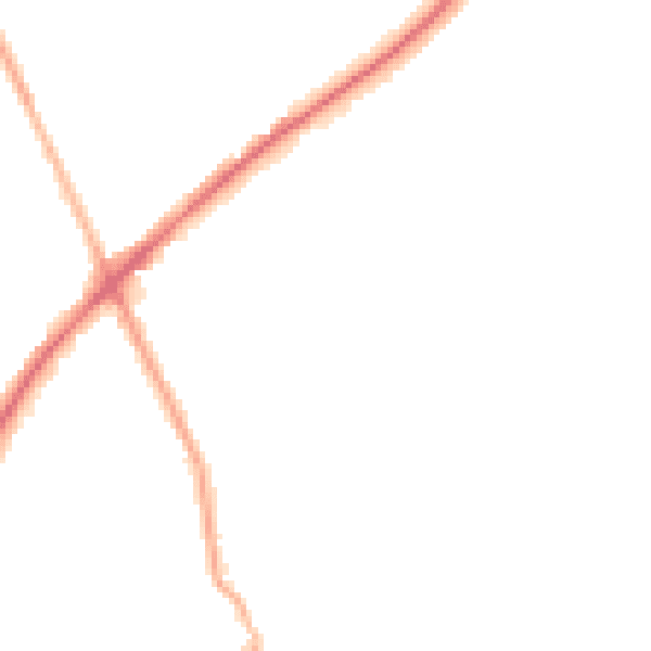 Night-time road noise heatmap for WF16 9JH
