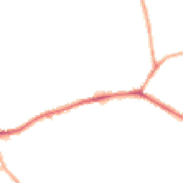 Night-time road noise heatmap for WF16 9JN