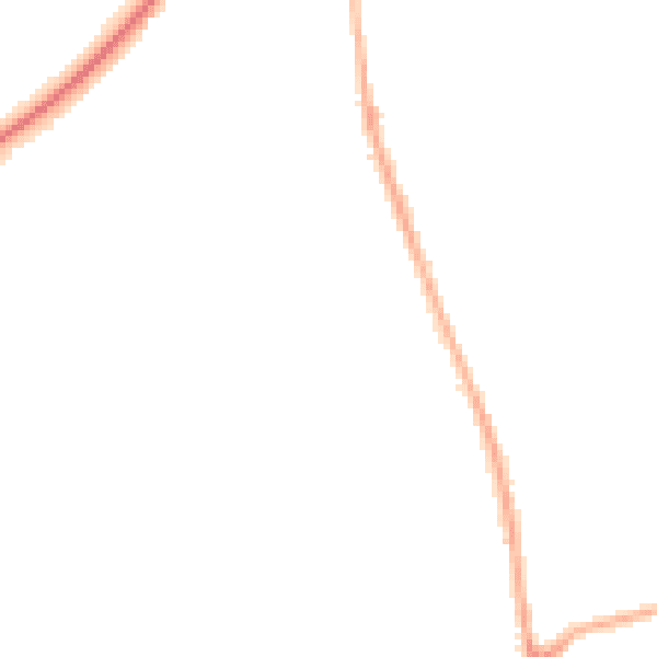 Night-time road noise heatmap for WF16 9NT