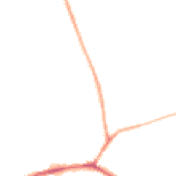 Night-time road noise heatmap for WF16 9QB