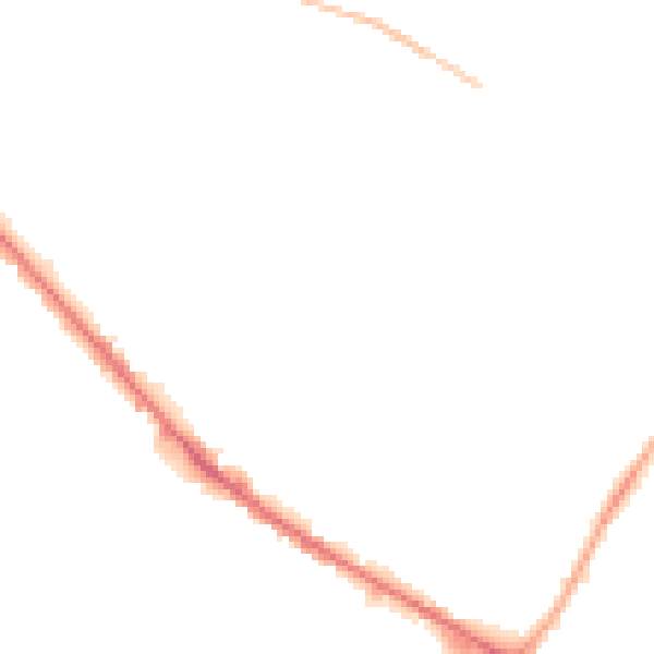 Night-time road noise heatmap for WF17 0AB