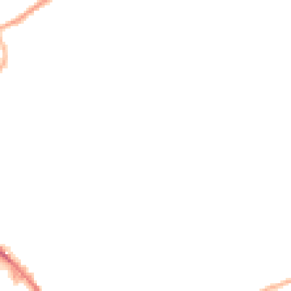 Night-time road noise heatmap for WF17 0AF
