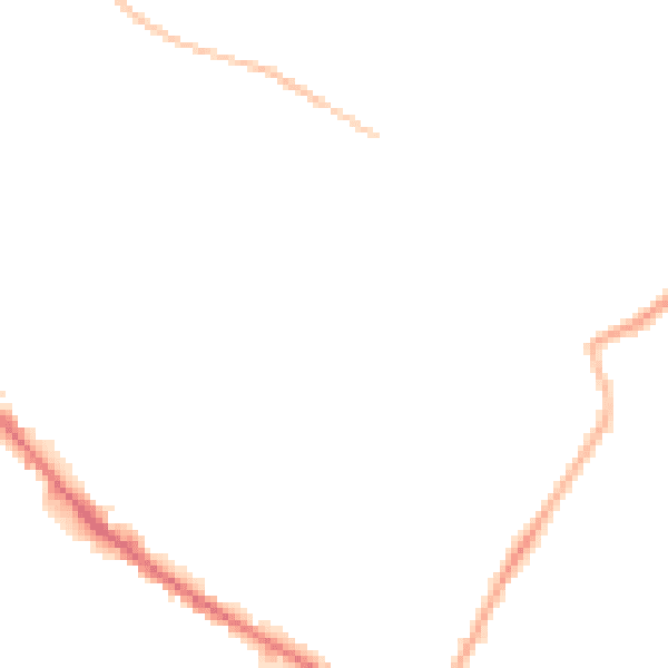 Night-time road noise heatmap for WF17 0AG