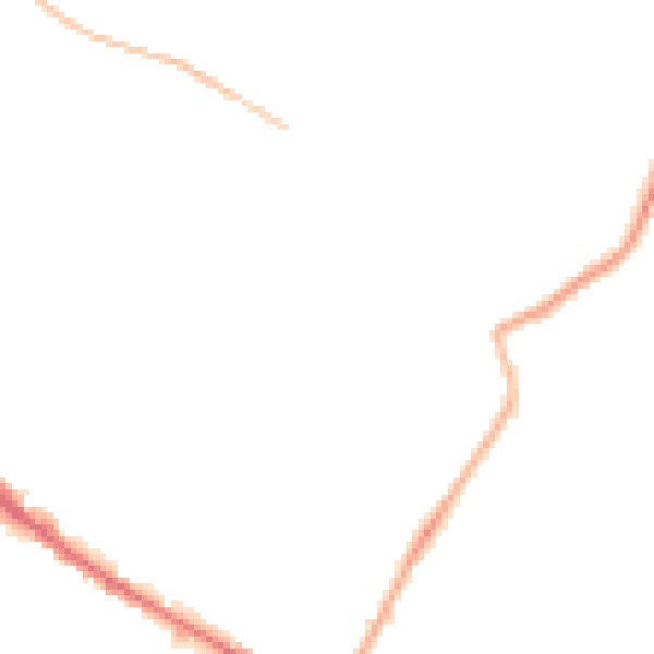 Night-time road noise heatmap for WF17 0AH
