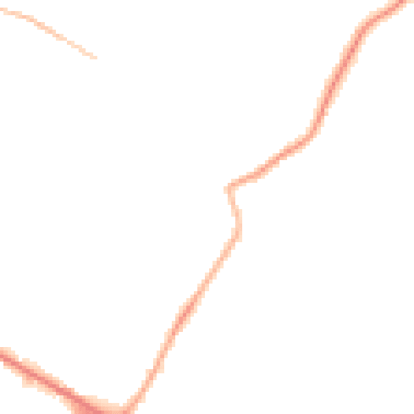 Night-time road noise heatmap for WF17 0AT