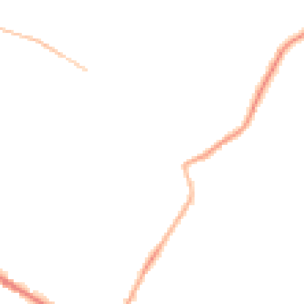 Night-time road noise heatmap for WF17 0AU