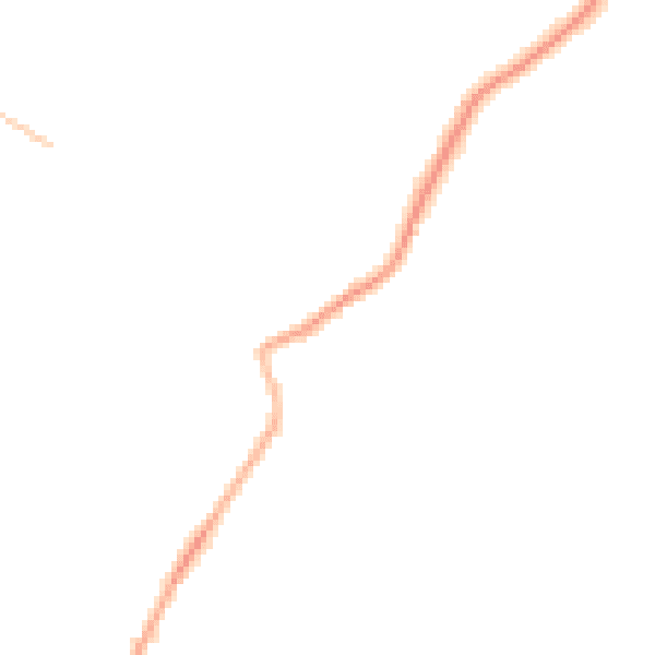 Night-time road noise heatmap for WF17 0BA