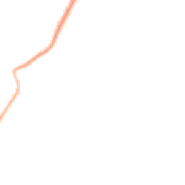 Night-time road noise heatmap for WF17 0BL