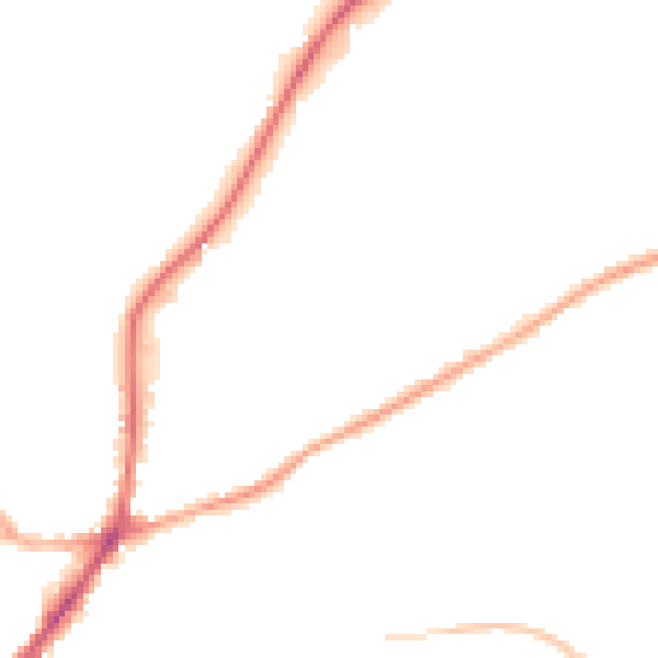 Night-time road noise heatmap for WF17 0EQ
