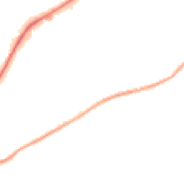 Night-time road noise heatmap for WF17 0HP