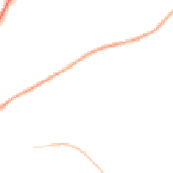 Night-time road noise heatmap for WF17 0JT