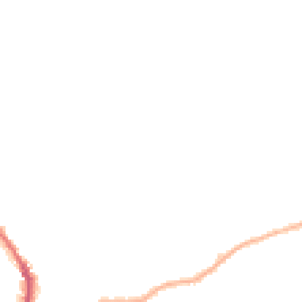 Night-time road noise heatmap for WF17 0PP