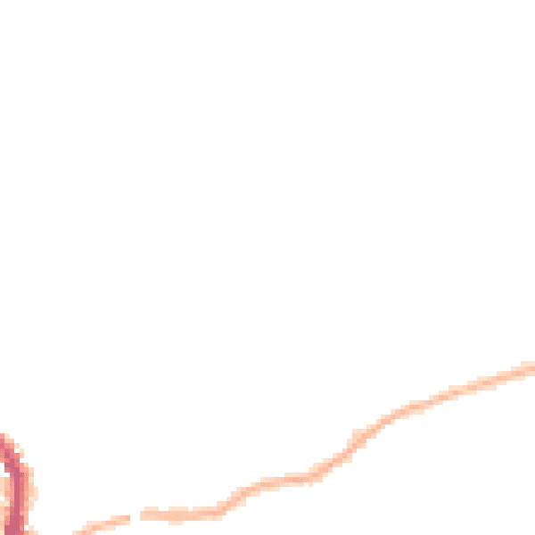 Night-time road noise heatmap for WF17 0PW