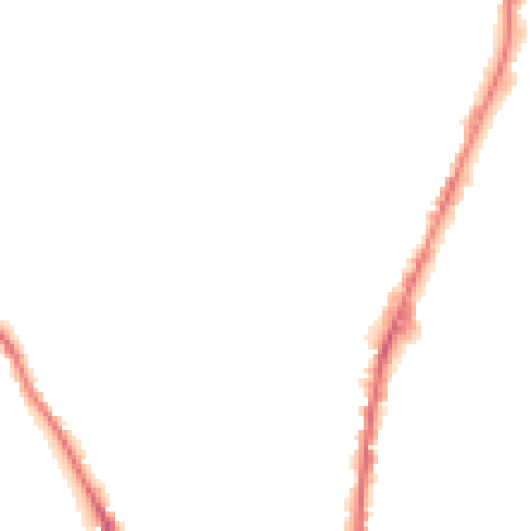 Night-time road noise heatmap for WF17 6AB