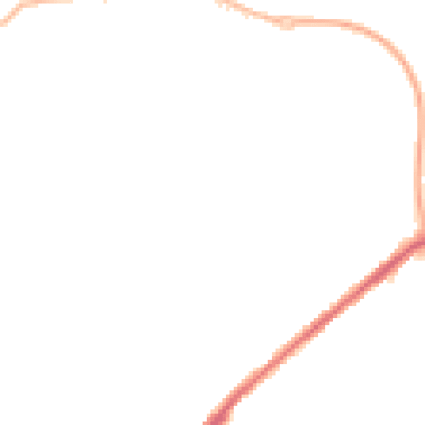 Night-time road noise heatmap for WF17 6DD