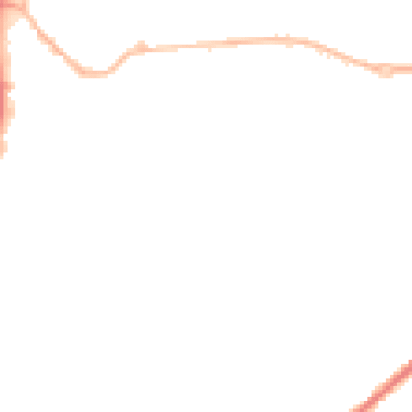 Night-time road noise heatmap for WF17 6DY