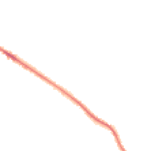 Night-time road noise heatmap for WF17 7AT