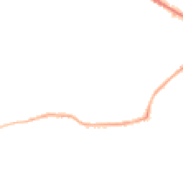Night-time road noise heatmap for WF17 7HU