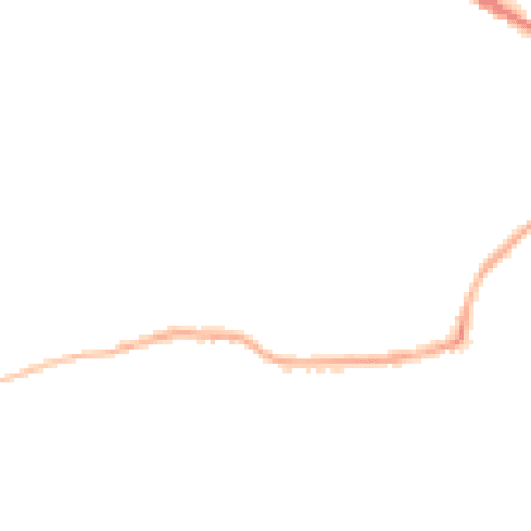 Night-time road noise heatmap for WF17 7HX