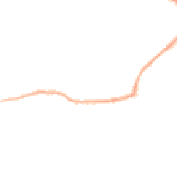 Night-time road noise heatmap for WF17 7JG