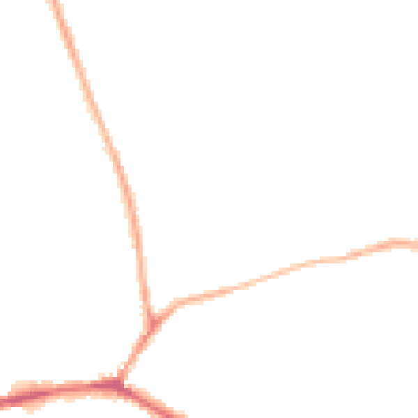 Night-time road noise heatmap for WF17 8DD