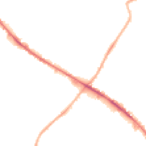 Night-time road noise heatmap for WF17 8LD