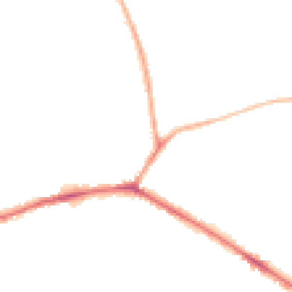 Night-time road noise heatmap for WF17 8PZ
