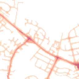 Daytime road noise heatmap for WF2 0AQ