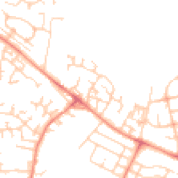 Daytime road noise heatmap for WF2 0BB