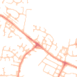 Daytime road noise heatmap for WF2 0BX