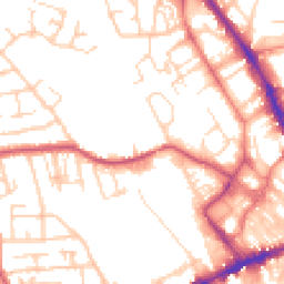 Daytime road noise heatmap for WF2 0DB