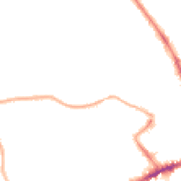 Night-time road noise heatmap for WF2 0DD
