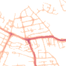Daytime road noise heatmap for WF2 0ED