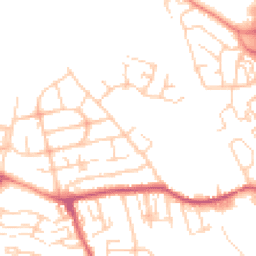 Daytime road noise heatmap for WF2 0FN