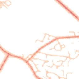 Daytime road noise heatmap for WF2 0FT