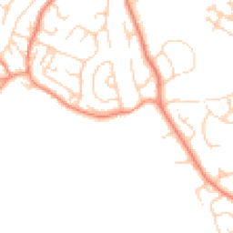 Daytime road noise heatmap for WF2 0GJ
