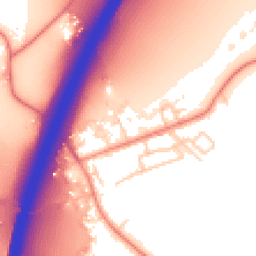 Daytime road noise heatmap for WF2 0GU