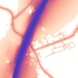 Daytime road noise heatmap for WF2 0GY