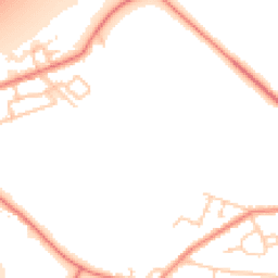 Daytime road noise heatmap for WF2 0PP