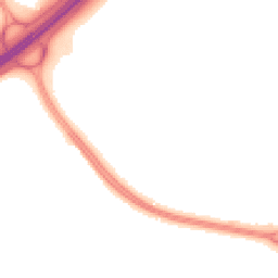 Night-time road noise heatmap for WF2 0QU