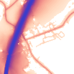 Daytime road noise heatmap for WF2 0RS