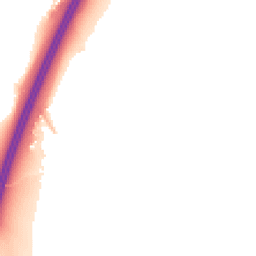 Night-time road noise heatmap for WF2 0RU