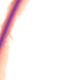 Night-time road noise heatmap for WF2 0RX