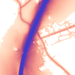 Daytime road noise heatmap for WF2 0RZ