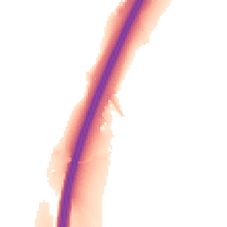 Night-time road noise heatmap for WF2 0RZ